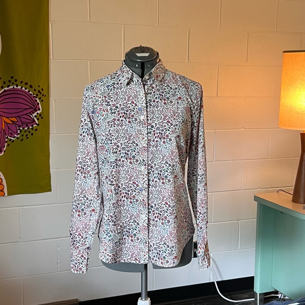 J.Crew made with Liberty Fabric size 8 / Small